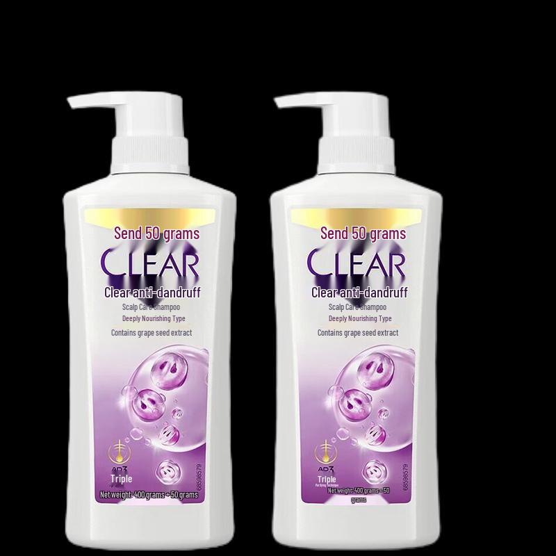 

Clear Anti-Dandruff Deep Nourishment Shampoo Twin Pack