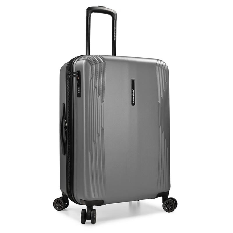 LvXuan Classic Stripe Hardside Spinner Luggage 24 inch