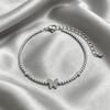 Delicate Fashion Butterfly Charm CZ 14K Gold Plated Brass Bracelet Extension Occasion Gift for Woman Daily Wear Fine Jewellry