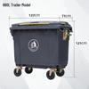 Handun Outdoor 660L Mobile Waste Bin