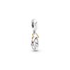 Two-Tone Wedding Ring Pendant Women Jewelry 799319C01