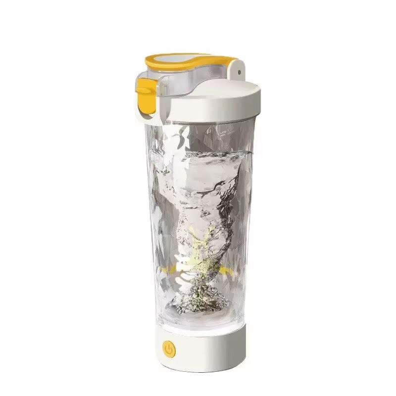 Электрическая кружка-шейкер для смешивания протеинового порошка Автоматический спортивный вращающийся миксер Seif Кружка для смешивания протеинового порошка 700 мл белый
