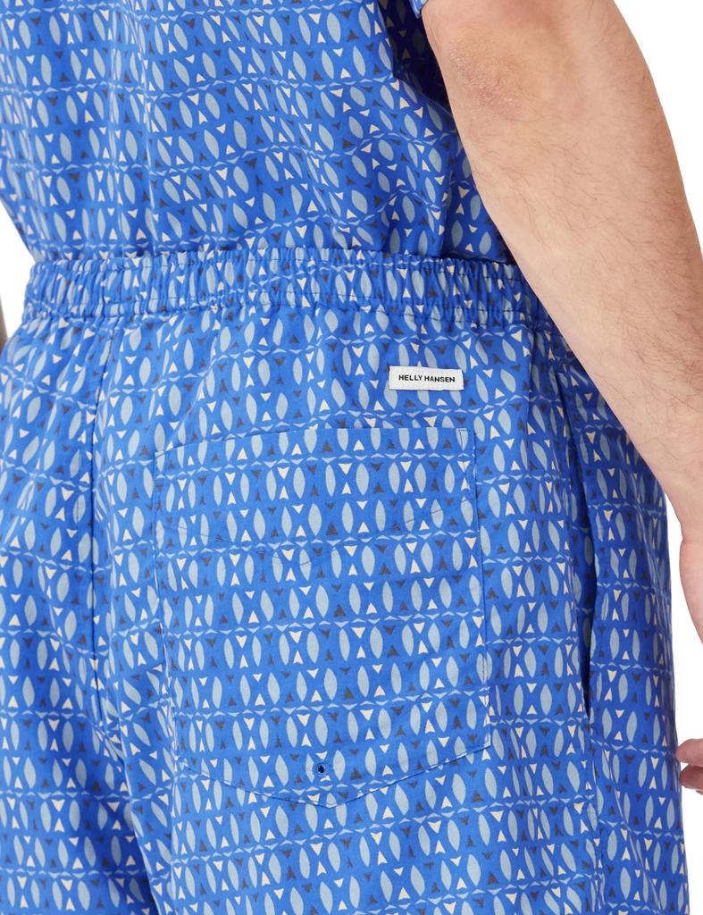 Helly Hansen Print Bask Shorts, Scuba Blue