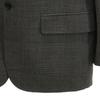 Dior Made In Italy Check Pattern Tailored Jacket 50 Gray Men's Used