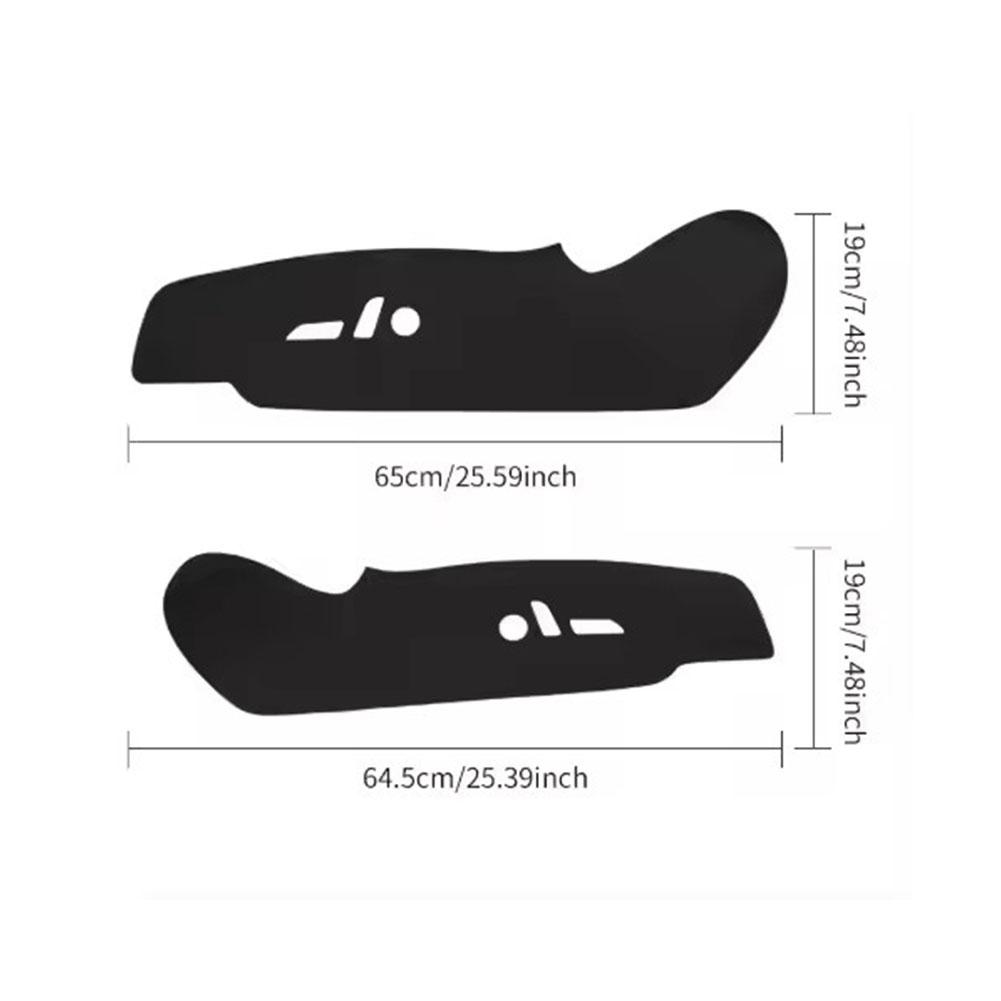 Car Door Anti Kick Pads for Tesla Model Y Juniper 2025 Door Anti-kick Sticker Soil-proof Mat Children's Kick Pad Car Accessories