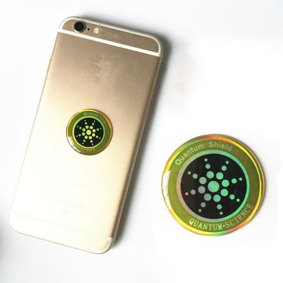 Portable Durable Silicone Mobile Phones Stickers Anti-Electromagnetic Radiation