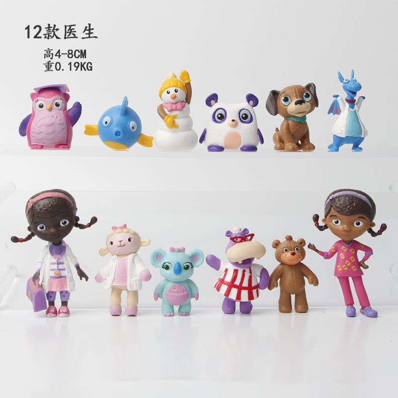 

ПВХ Яркий Доктор Плюшева Фигурка Игрушка для Девочки Коллекция Идеально Подходит для Детской Игры Декора и