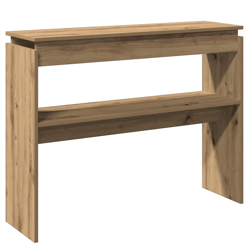 Vidaxl Console Table, Artisan Oak, 102X30X80 Cm