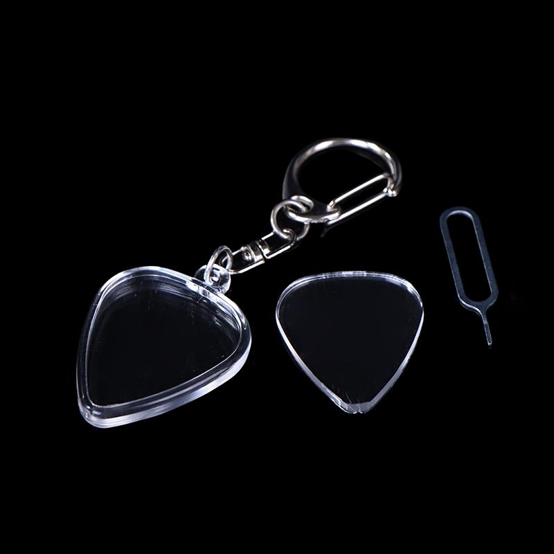 

Прозрачная коробка для хранения медиаторов; Коллекционный кейс для модели сердца с креплением для ключей