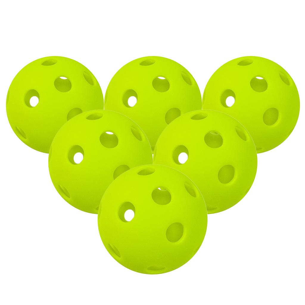 12 Packs 26 Holes Indoor Pickleball Balls for Indoor Court