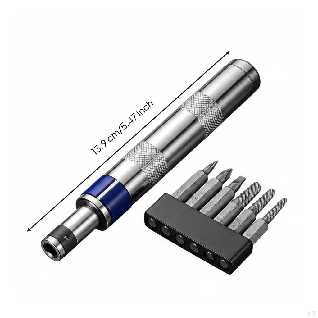 6in1 Screwdriver Set High Strength Impact Heavy Duty Manual for