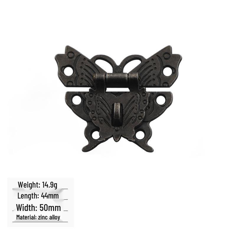 

Jingmao Antique Butterfly Latch Wooden Box Accessory