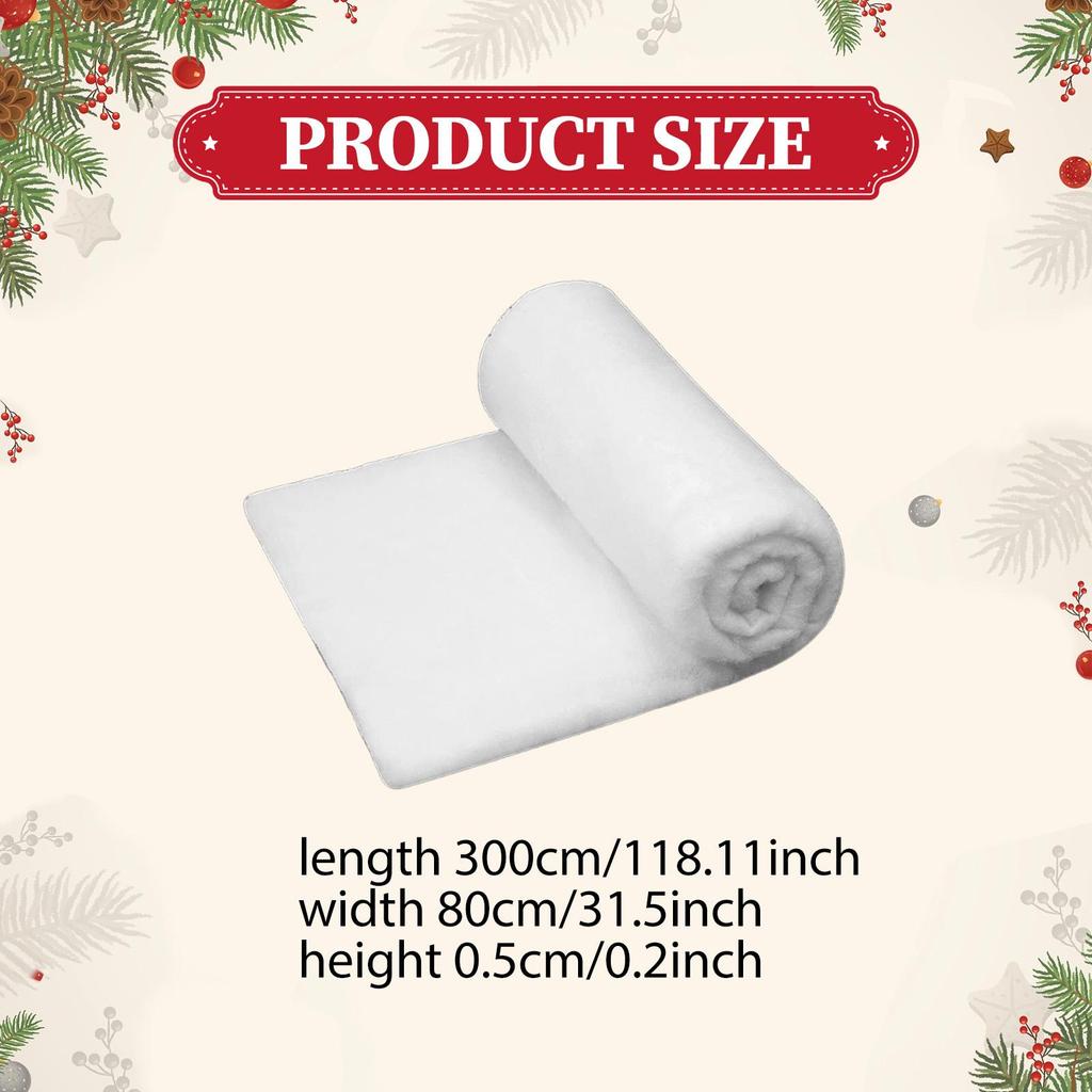 Artificial Snow Blanket Decor Home Decor Winter Wonderland Decor Xmas Snow Sheet