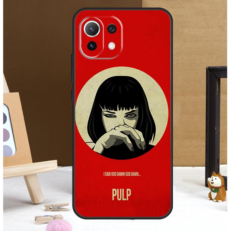 PULP FICTION MOVIE POSTER Case For Xiaomi 15T Pro 13T 14T 17 Pro Max 14 15 Ultra POCO X7 X6 X5 F5 F6 F7 F8 Pro Cover