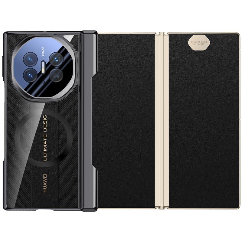 For Huawei Mate XT XTs Ultimate Case Magsafe Metal Lens Stand Protector Hinge Protection Full Protection All-inclusive Cover