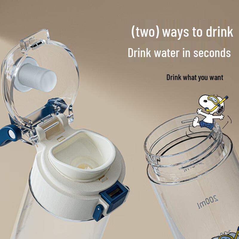 Snoopy Portable Sports Water Bottle