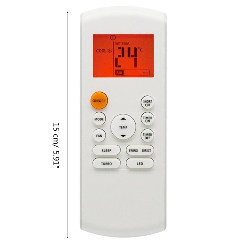 Replacement AC Remote Control for Midea Rient Kaysun RG57B1/BGE RG57B/BGE RG57A6/BGEF Air Conditioner Various Model
