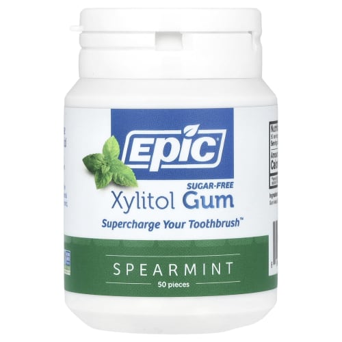 

Epic Dental Spearmint Gum - Подслащенная ксилитом - 50 штук
