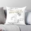 The Greatest Showman Script Square Pillowcase Polyester Linen Velvet Creative Decor Throw Pillow Case Sofa Seater Cover x