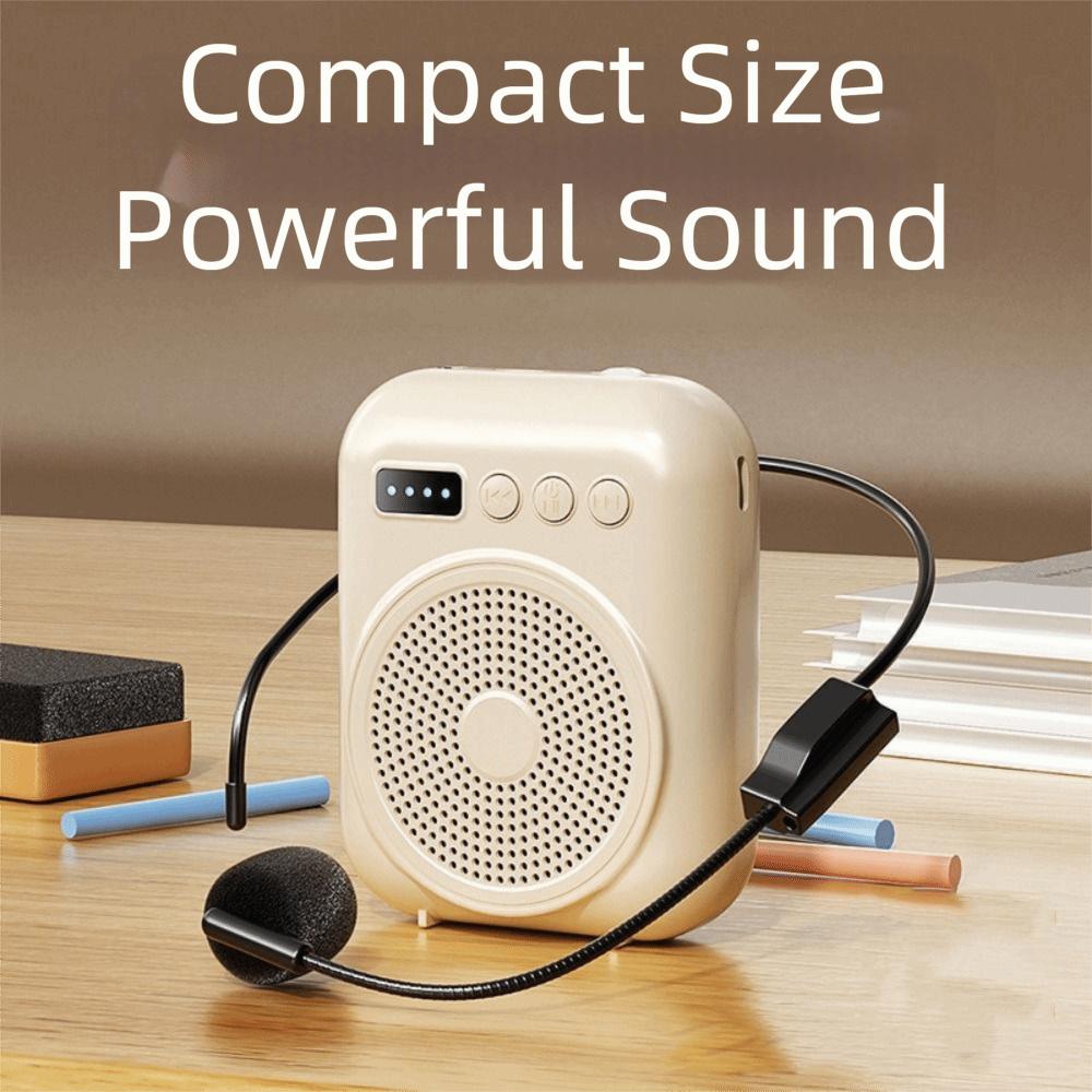 with Belt Wireless Voice Amplifier Lightweight Sound Amplifier Classroom Sound Speaker  Travel