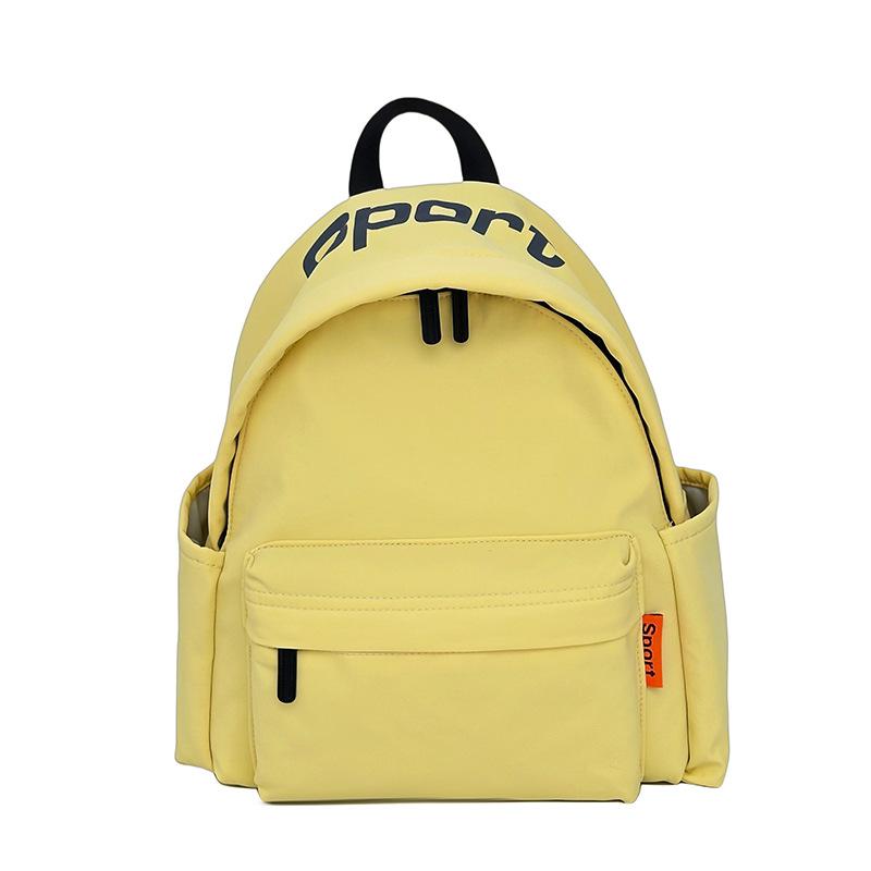 SchoolbagINS Couple Casual Backpack Large Capacity Middle School Student School Bag Class Bag Literary Style Commuter Backpack