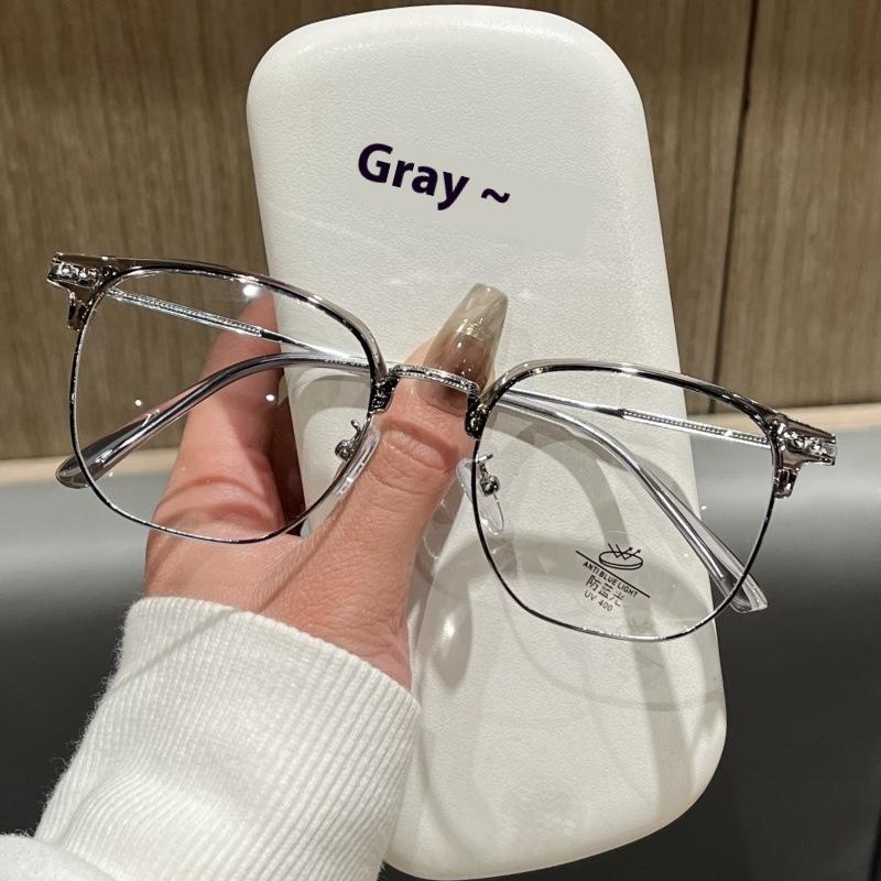 

Очки для близорукости Защита от излучения Синий свет Металлическая оправа -2.0