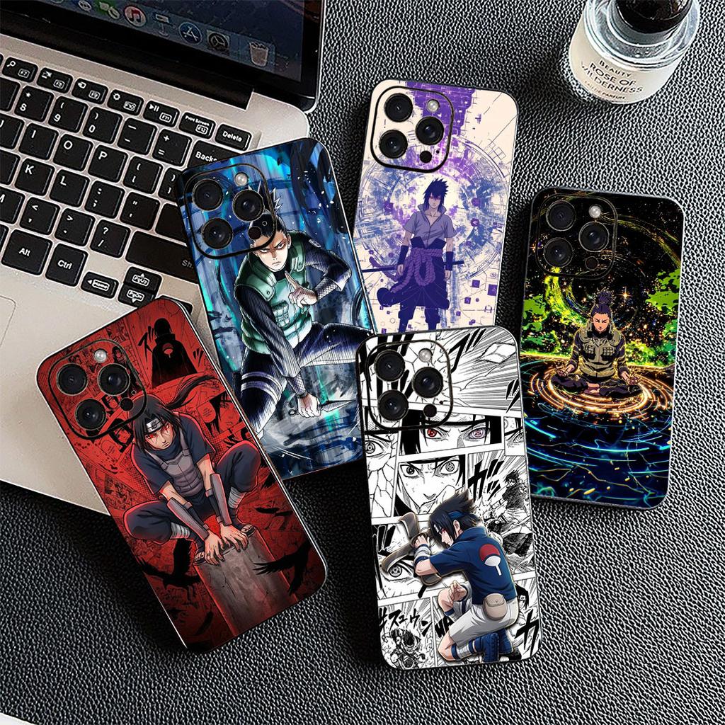 Cover for OPPO A80 A18 A16 A40 A17 A15 A38 A78 A79 A54 A57 A12 A60 4G 5G Casing Phone Case Nara Shikamaru Narutos Uchiha Sasuke