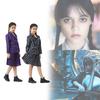 Wednesday Addams Familie Cosplay Kostüm Mit Polyesterstoff Für Halloween Und Rollenspiel