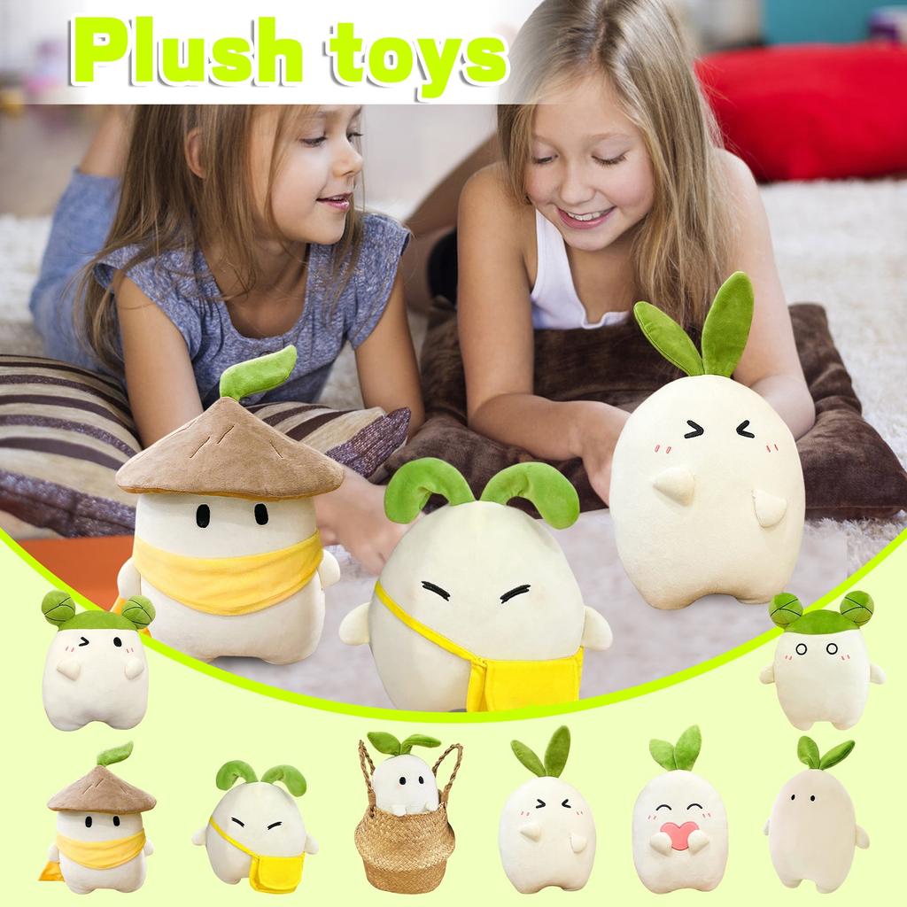 Radish Doll Cute High-value Plush Doll Pillow