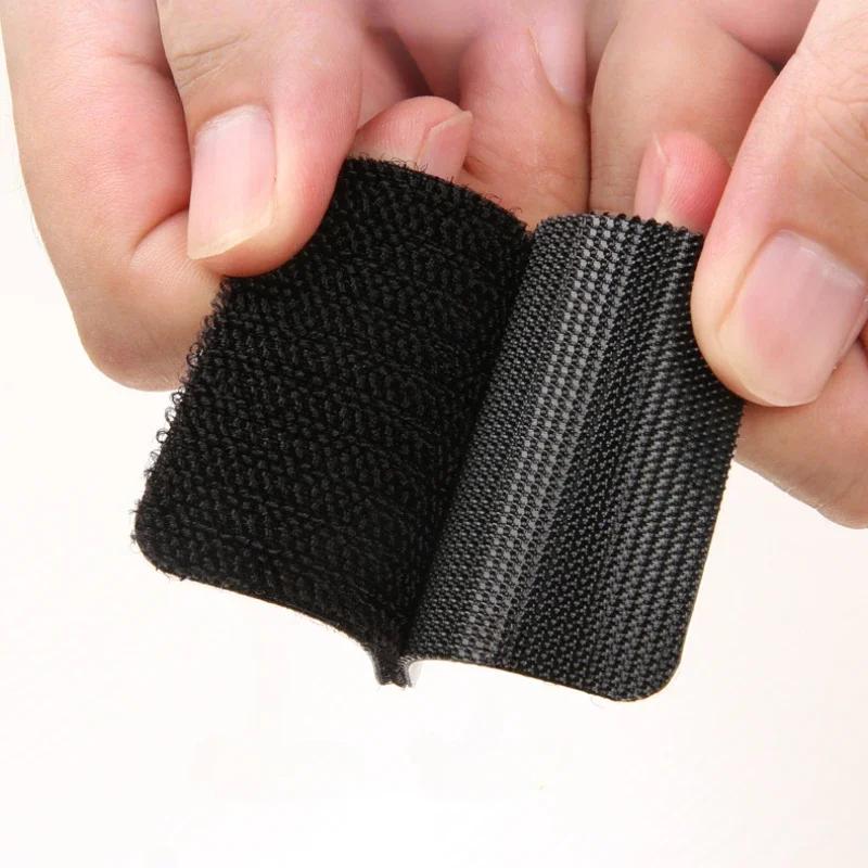 1-5Pcs Car Carpet Mat Fixing Stickers Foot Pad Self- Adhesive Invisible Tape Anti-slip Fixed Tape Stickers Auto Accessories