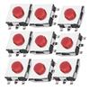 200Pcs 6 X 6 X 3.1mm Tactile Push Button Switch Micro Momentary Tact Tactile Push Button Switch Assortment Kit