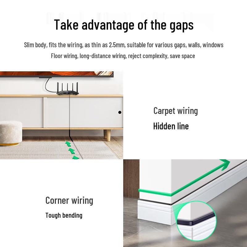 Ugreen Cat6 Flat Unshielded Ethernet Patch Cable