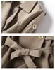 2024 Autumn British Style Women's Windbreaker: Fashionable, Slim Waist, Lapel Short Coat