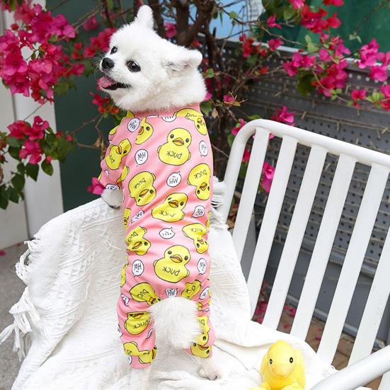 Yousheng Pet Cloth Eye-Catching Adorable Decorating Dog Pajamas Small Warm Puppy Outfit for Outdoor
