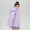 New Versatile Cotton Jacket for Women Short Thickened Bread Jacket for Winter Student Hooded Cotton Jacket