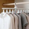Space-Saving Foldable Hanger, Travel Drying Rack Multi-Functional Closet Organizer for Shirts, Pants, Wardrobe Storage New