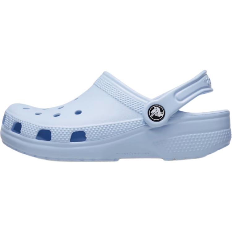 Crocs Classic Clog Comfortable Soft Non-Slip Durable Low-Top Toddler Shoes Light Blue Baby Clogs 206990-4NS