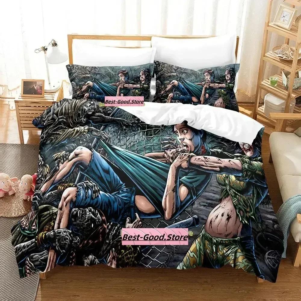 Comics Extinction Parade Bedding Set Cartoon Anime three-piece set Adult Kid Bedroom Duvetcover Sets funda cama infantil