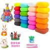 Eclet (Pack Of 12) Air Dry Clay, Colorful Children Soft Clay, Creative Art Crafts, Gifts For Kids-Multi Color. Non-Toxic