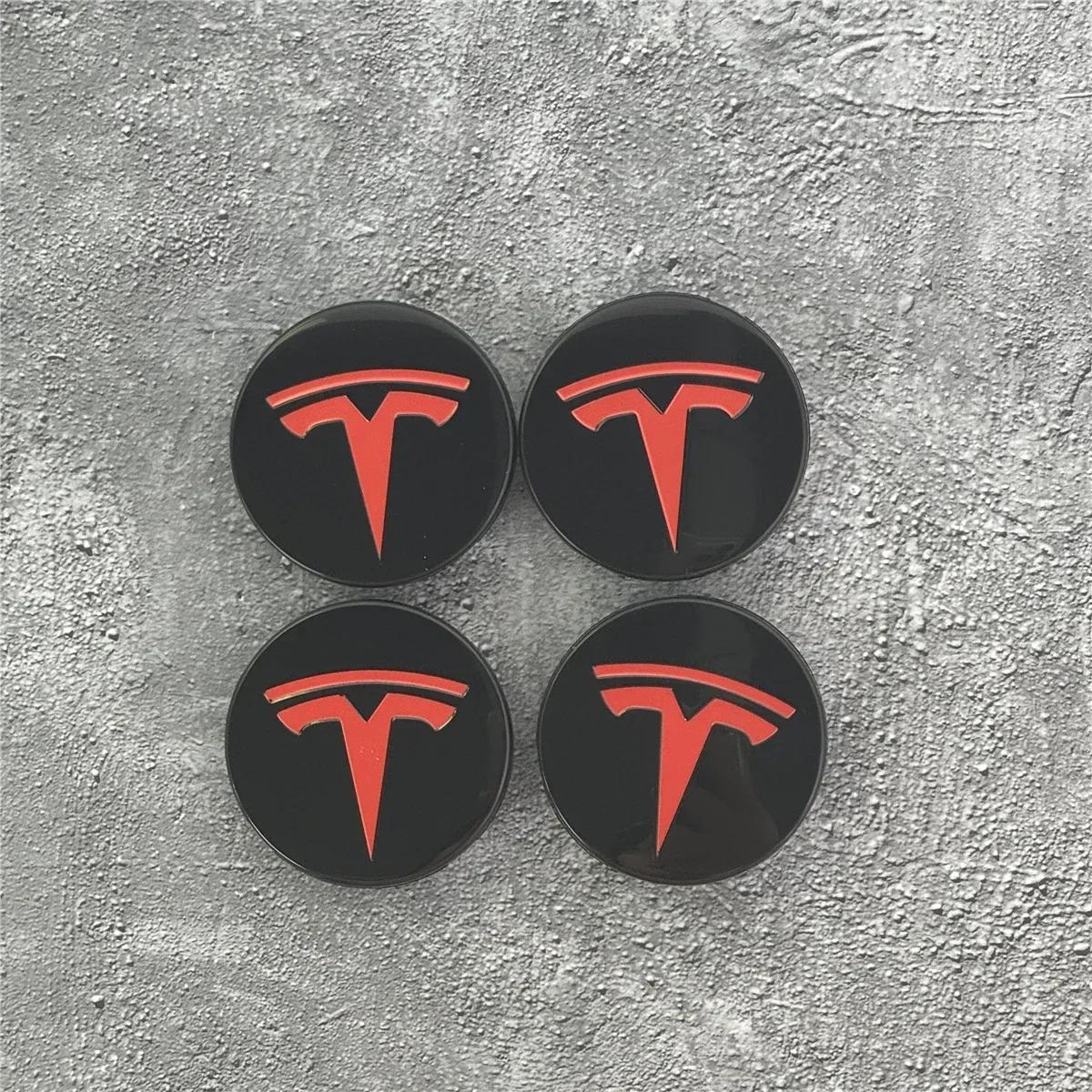

4Pcs 56mm For Tesla Model 3 Model Y Juniper Cover Hubcaps for Tesla Model Y X S 2023 Wheel Hub Center Caps Car Accessories For Tesla&Model 3 Model Y