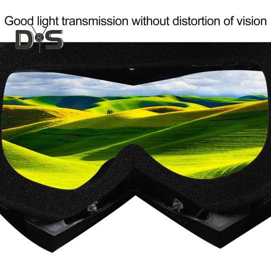 Utendørs sykkelbriller med PC-linse UV-beskyttelse Vindtett Lettvekt menn Kvinner løping terrengsykkel Sportsbriller Briller