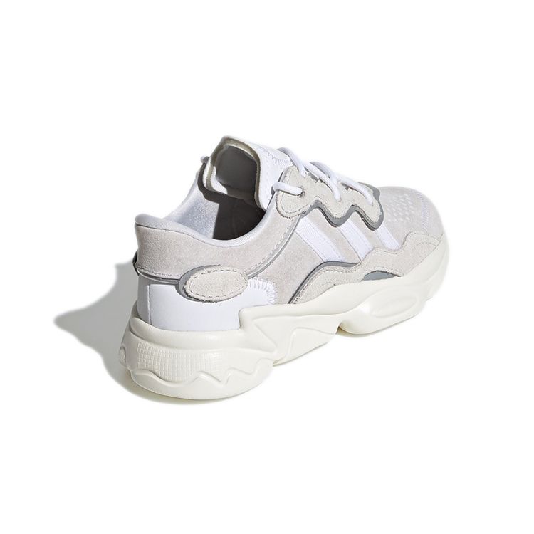 Adidas Ozweego J Triple White Kids Sneakers Crystal-White Cloud-White Off-White EF6299