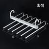 Folding Pants Rack Multi-functional Multi-layer Pants Hanger Household Magic Seamless Pants Rack Storage Magic