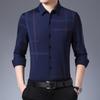 New One Piece Spring and Autumn New Men's Business Casual Long-sleeved Shirt Youth Shirt