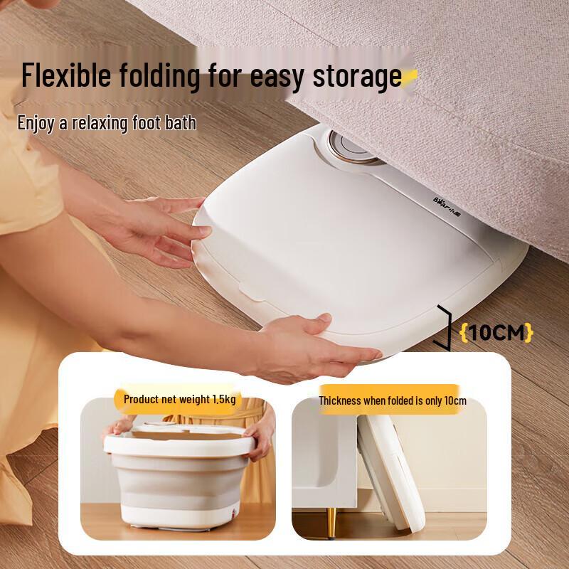 Bear Foldable Heated Foot Spa Massager