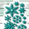 Winter Snowflakes Metal Cutting Dies Stencil DIY Scrapbooking Album Paper Card Q1FD