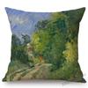 French Impressionism Artist Paul Cezanne Bather Still Life Country Views Oil Painting Sofa Pillow Cover Decorative Cushion Cover