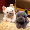 30CM Simulation Lying Bulldog Plush Toy Lovely Bulldog Pillow Stuffed Dog Doll Birthday & Back To School Anime Gift