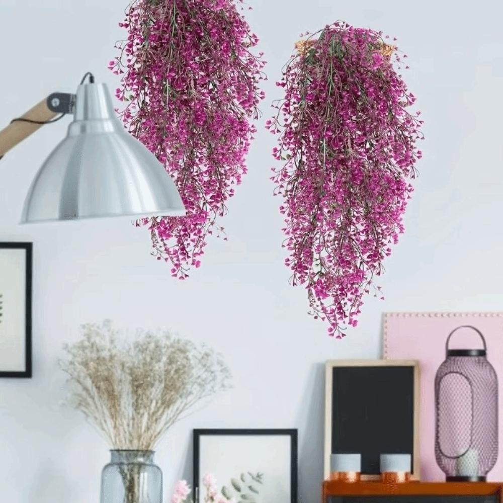 Plastikowe Sztuczne Rośliny Pnącze Realistyczne Sztuczne Rośliny Pnącze Symulacja Zieleni Dekoracja Domu