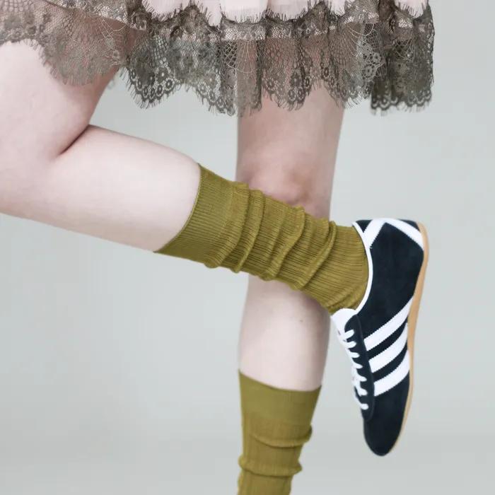 Loose Middle Socks - Matcha